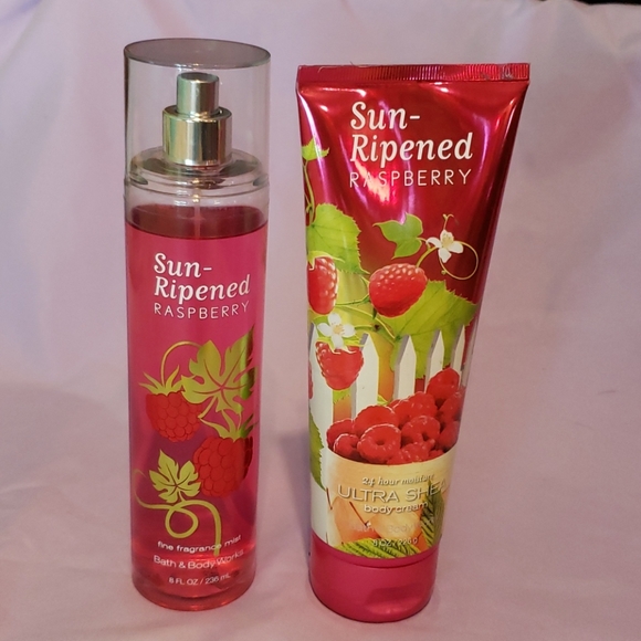 Bath & Body Works Other - B&BW Sun-Ripened Raspberry Bundle